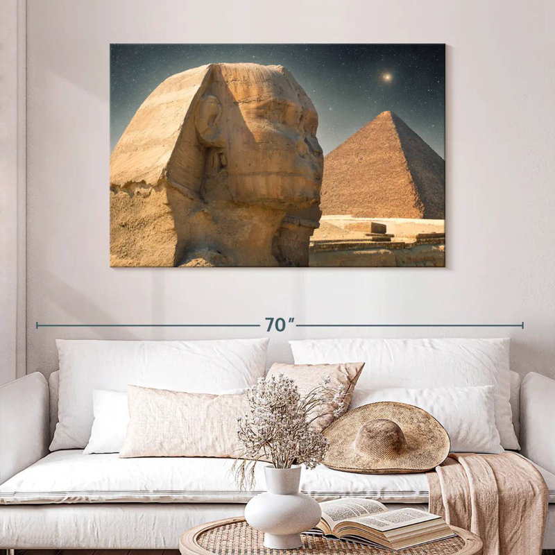 Adella Sphinx, 32" H x 48" W