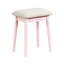 Commode de coiffeuse gracieuse avec tabouret et miroir - rangement attrayant pour la chambre à coucher-865524790