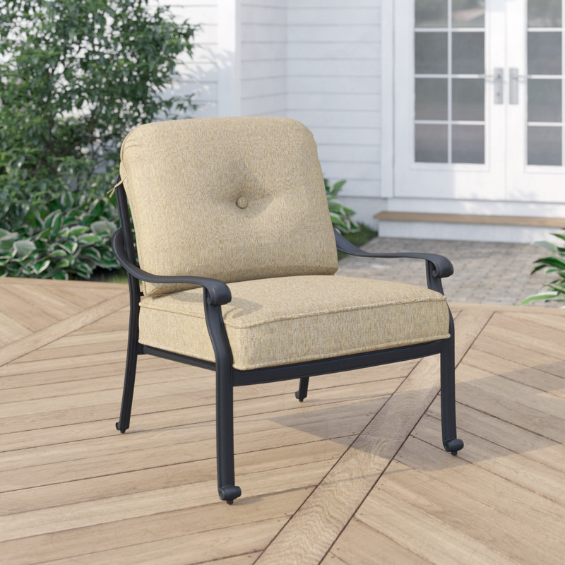 Lebanon Powder Coated Aluminum Outdoor Lounge Chair