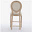 Ensemble de tabourets de bar en bois massif 2, tabouret de bar en bois massif de style champêtre classique