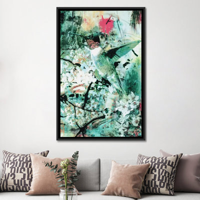 « hummingbird », impression sur toile