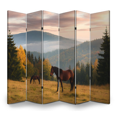 Cloison pliante 6 panneaux Royal Horse