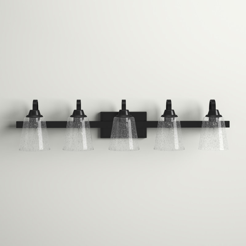 Gainesville 5 - Light Dimmable Vanity Light, Espresso