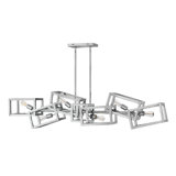 6 - Light Unique / Statement Geometric Chandelier