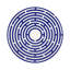 Constellations Maze Pebble 16" Vinyl Placemat