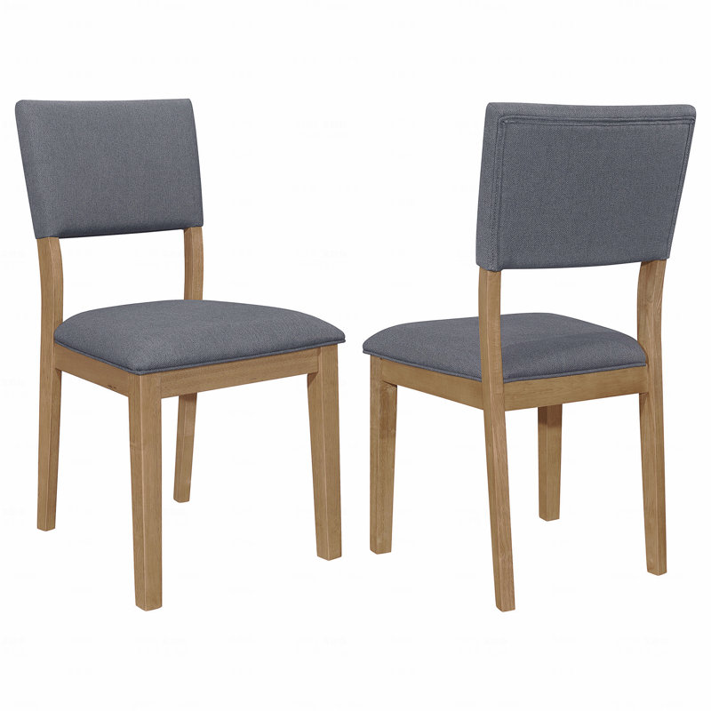 Chaise d'appoint rembourrée (ensemble de 2)