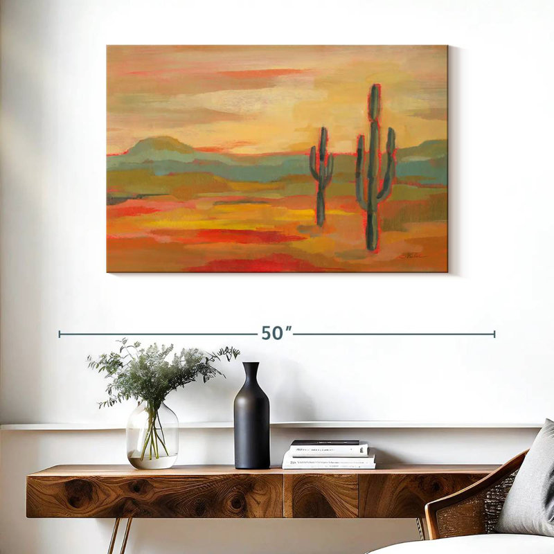 Alvord Desert Saguaro, 26" H x 39" W