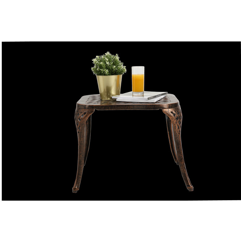 Table d'extérieur noire, Noir