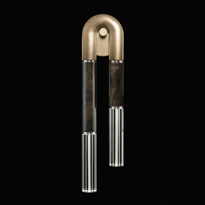 Antonia Iron LED Flush Mounted Sconce