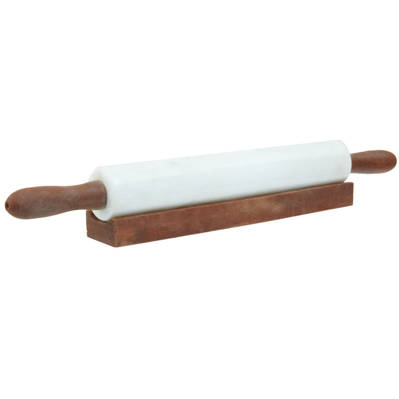 Metro Lane Rolling Pin, White