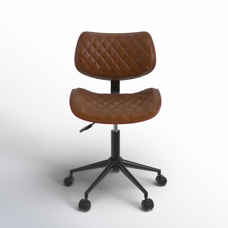 Chaise de bureau Flara, Brun