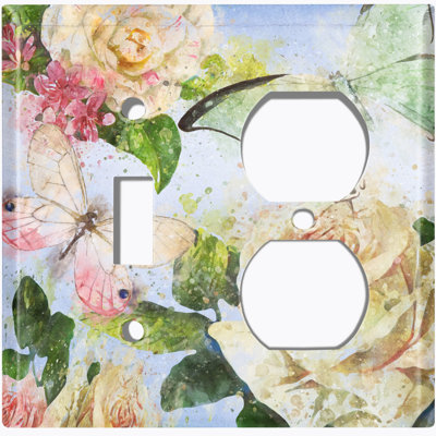 2 - Gang Combination Standard Wall Plate