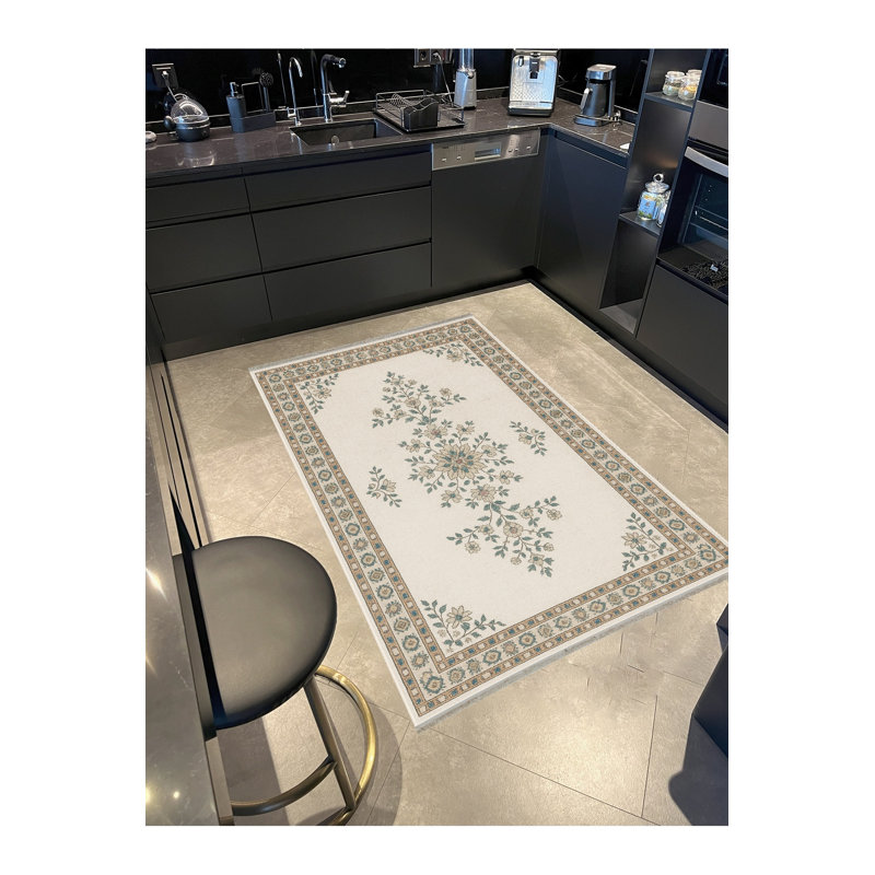 Tapis tissé beige Mosso, 2'6" x 4'11"