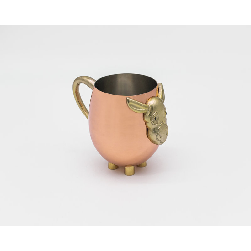Godinger Polished Mule Coffee Mug