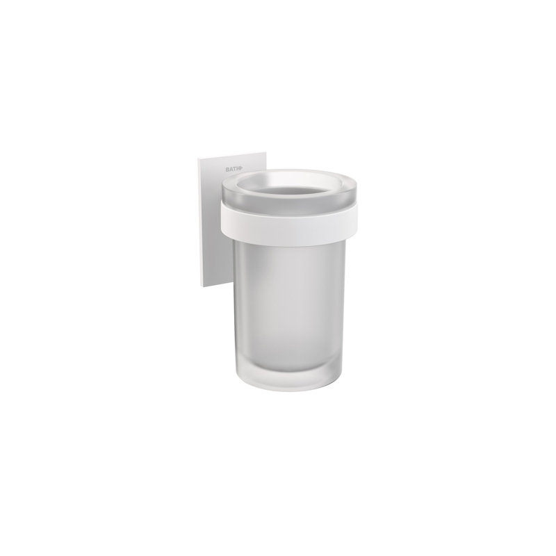 Dareus Bathroom Accessory Set, Matte White