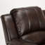 Fauteuil inclinable et oscillant en cuir Charlott-2063827219