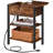 Mychele 25.2" Tall End Table with Storage and Charging Station-881914730