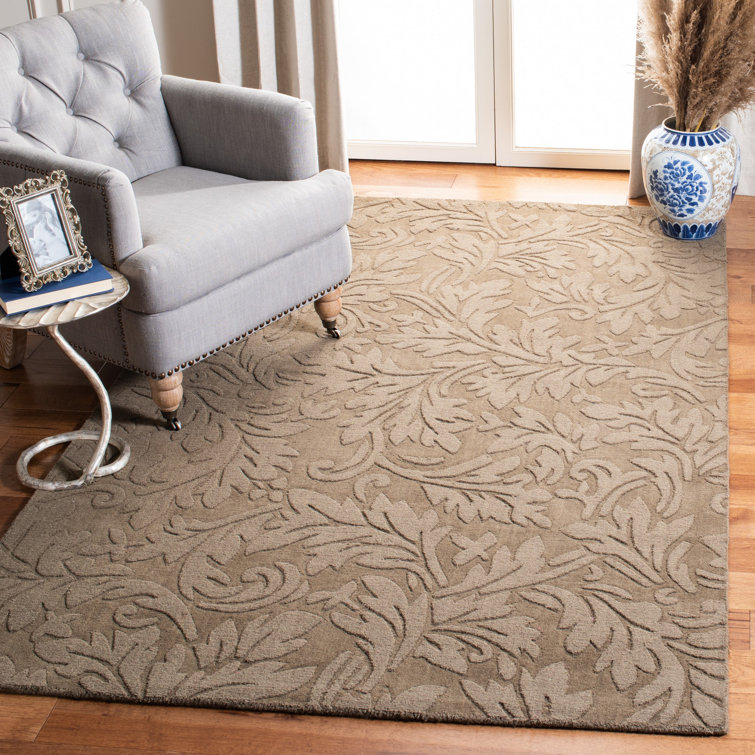 Montreal Hand Loomed Wool Floral Rug