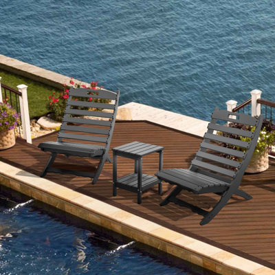 Alexeya Foldable Outdoor Adirondack Chair