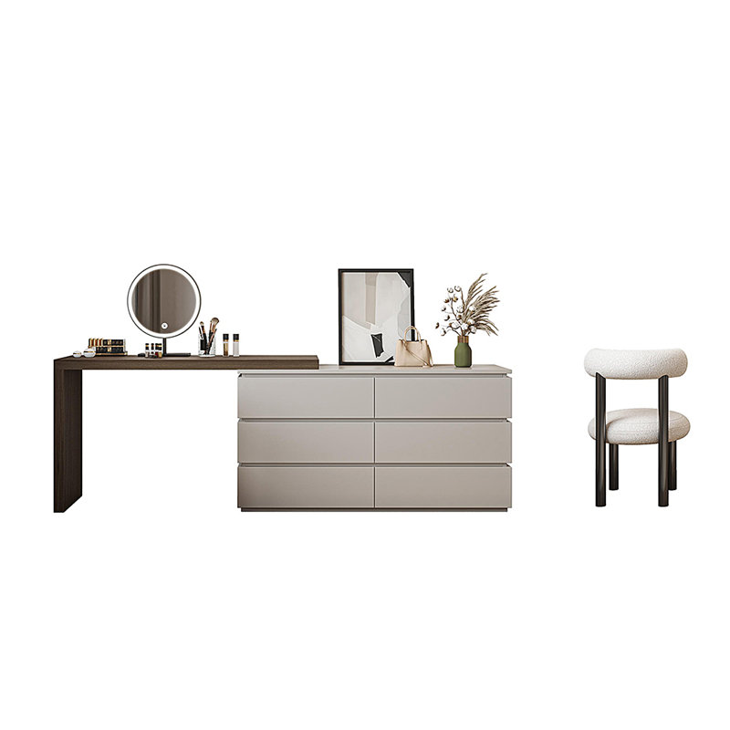 Modern minimalist rectangular dressing table