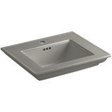 Memoirs Ceramic 25" Pedestal Bathroom Sink with Overflow