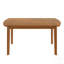 Mid Century Modern Dining Table, Solid Wood Kitchen & Dining Room Table For 4, Minimalist Design, Easy Assembly-1238833413