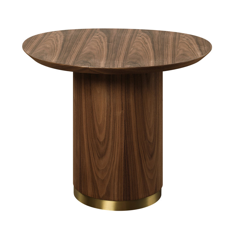 Willene Walnut Finish End Table