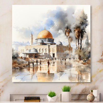 Art mural en métal «Mosquée des propanes»