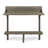 3-Piece Balcony Bar Set With Bottom Shelf Table And 2 Stools Finish