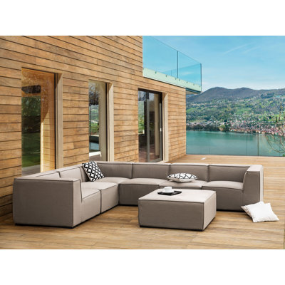 Haisleigh 7 Seater Large Corner Sofa