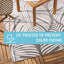 Tapis intérieur / extérieur à feuilles de palmier Tommy Bahama gris foncé / ivoire-703914343