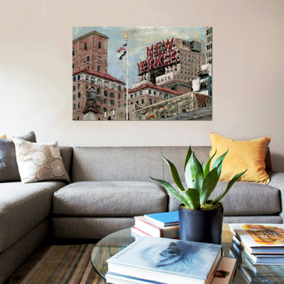 'New Yorker' Print on Canvas