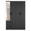 Armoire 4 portes avec 2 tiroirs et tablettes Apollonios-1767354663
