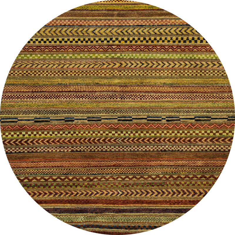 Arizona Abstract Indoor Rug, Round 5'