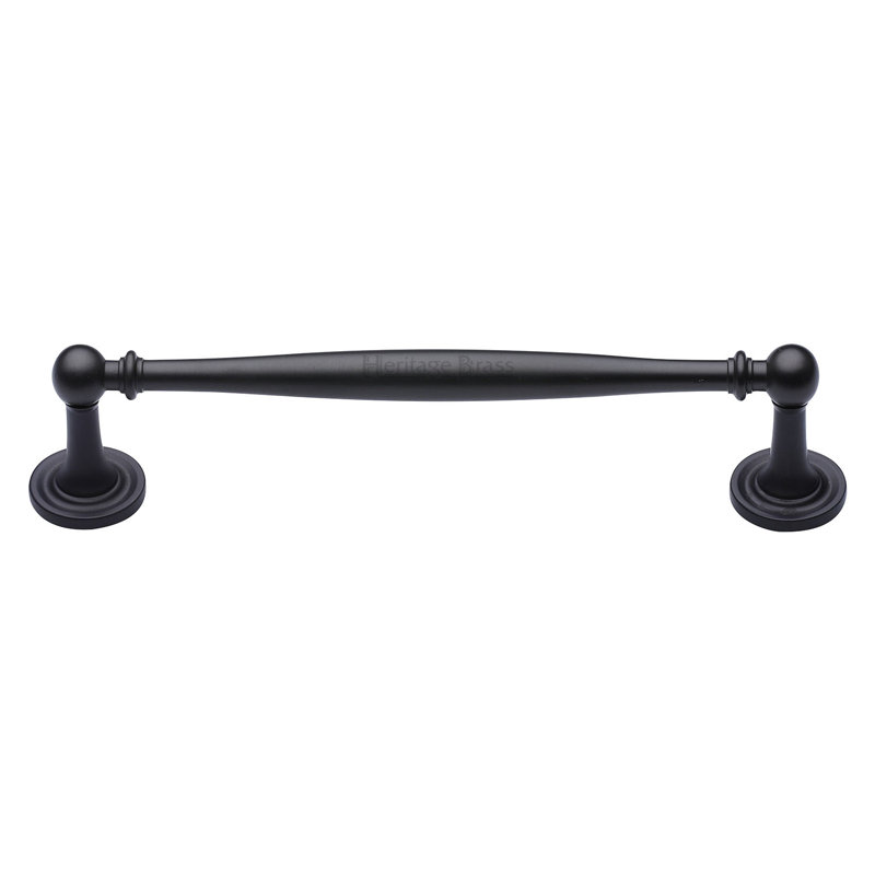 Heritage Brass Heritage Cabinet Pull Colonial Design, Matt Bronze, 15.2cm H x 2.5cm W x 17.7cm D