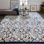 Tapis ivoire tissé à la machine Semillon-862933373