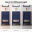 Ensemble de meuble-lavabo simple autoportant 20 po avec plateau en céramique Darion-1192387601-1107459105
