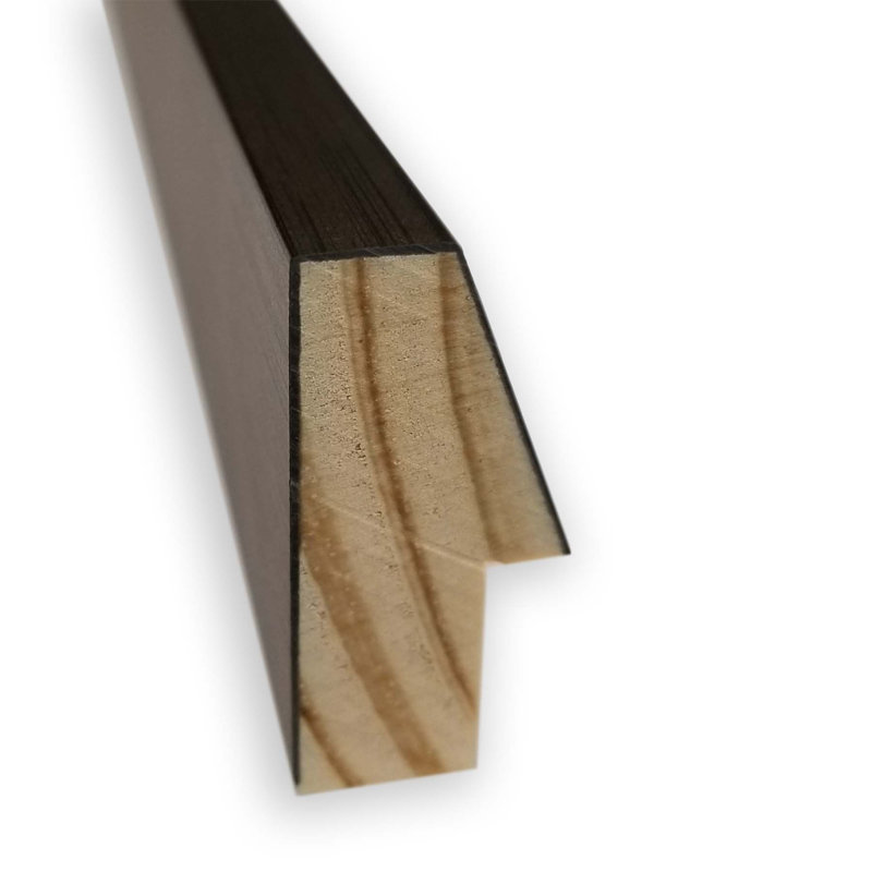 Tableau magnétique encadré bronze clair Lucie, H 17 po x l 17 po x P 2 po