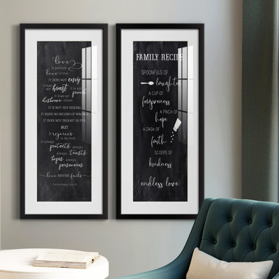 Cadre photo, ensemble d'art textuel sur papier