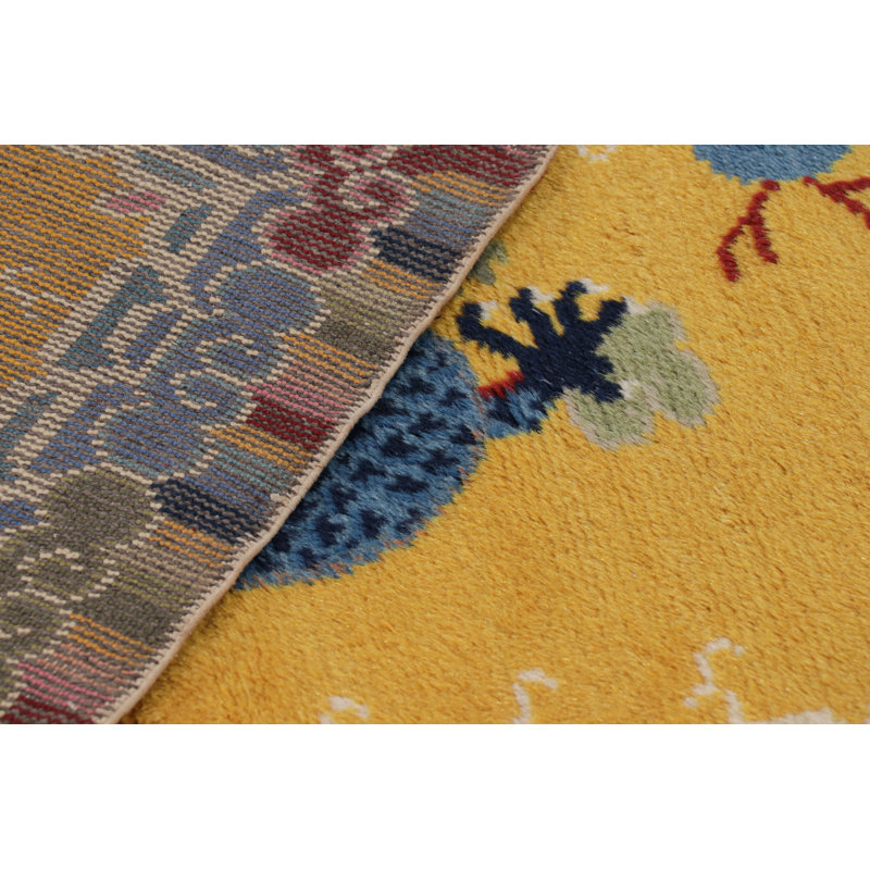 One-of-a-Kind 5’1”x7’2” Hand Knotted Area Rug