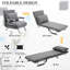 Single Person Folding 5 Position Convertible Sofa Bed Sleeper Chair Chaise Lounge Couch W/Pillow & Steel Frame For Home Office
