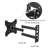 Full Motion TV Bracket Swivel Tilt TV Wall Mount For 10"-42" LCD Plasma LED Screens