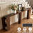 78.7" Long Console Sofa Table with Charging Station-1753984156
