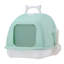 Bay Fully Enclosed Large Cat Litter Box-232636095