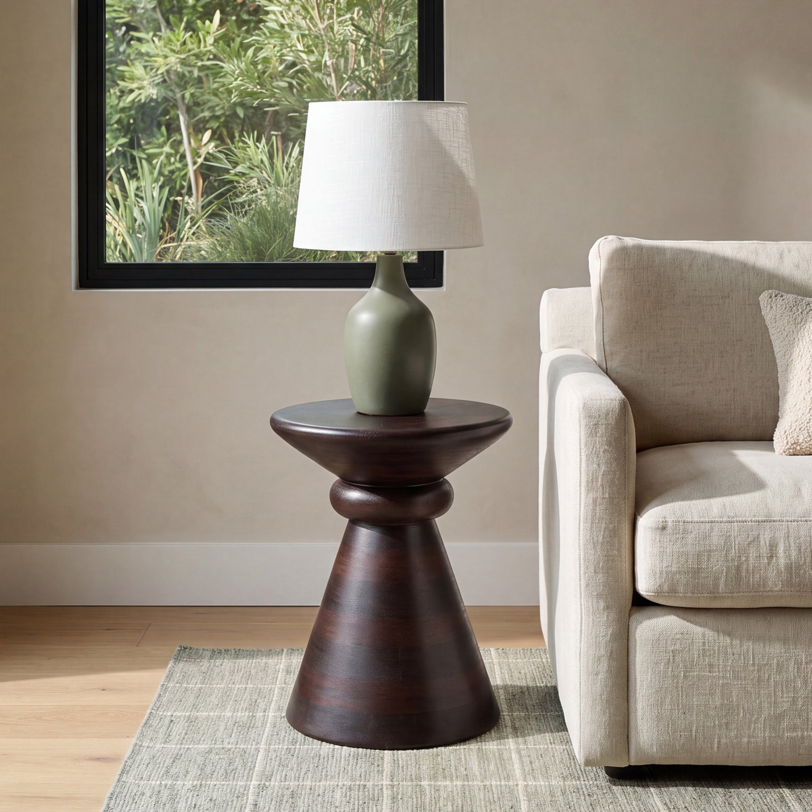 Melody Solid Wood End Table