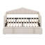 Lit de jour simple avec couchette escamotable avec ports USB et poches de rangement-736365010