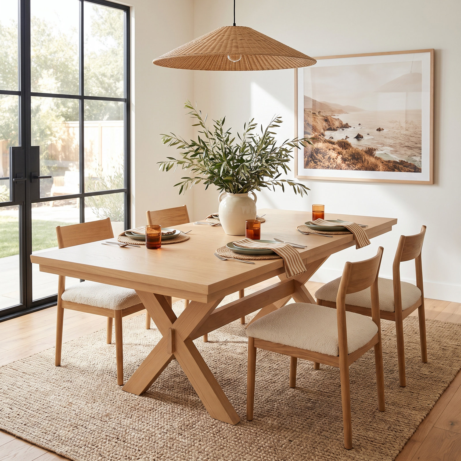Sadler 66" Extendable Dining Table