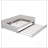 Upholstered Platform Bed with USB and Twin Size Trundle