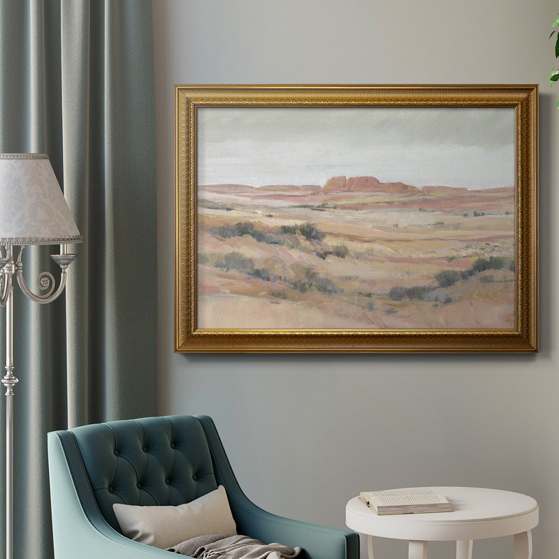 Southwest Landscape II - Peinture sur toile encadrée, H 16 po x l 20 po