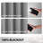 100% Blackout Linen Curtains,Room Darkening Grommet Drapes for Bedroom with White Liner-176371979-176371980